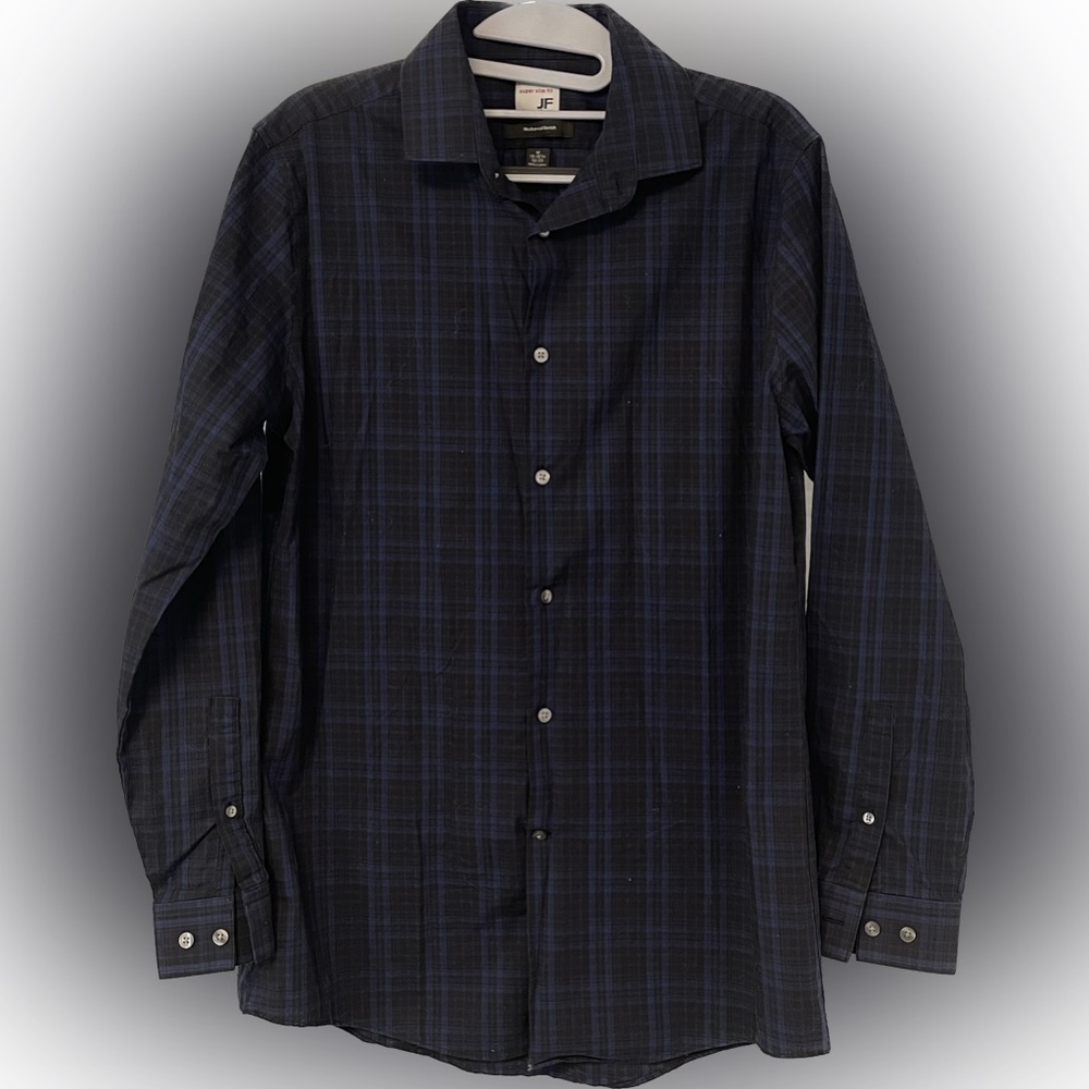 J. Ferrar Super Slim Fit Button Down Shirt